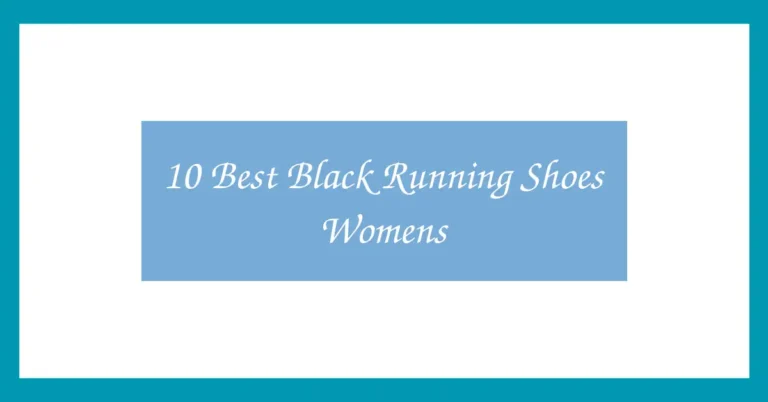 10 Best Black Running Shoes Womens